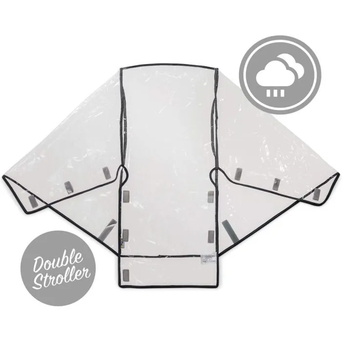 HAUCK Habillage pluie poussettes double-1