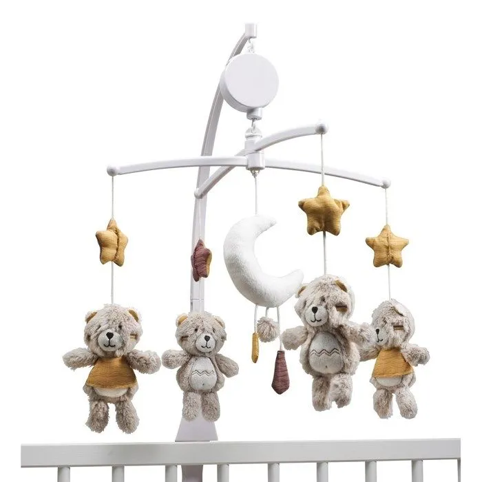 Mobile Musical en polyester beige-0