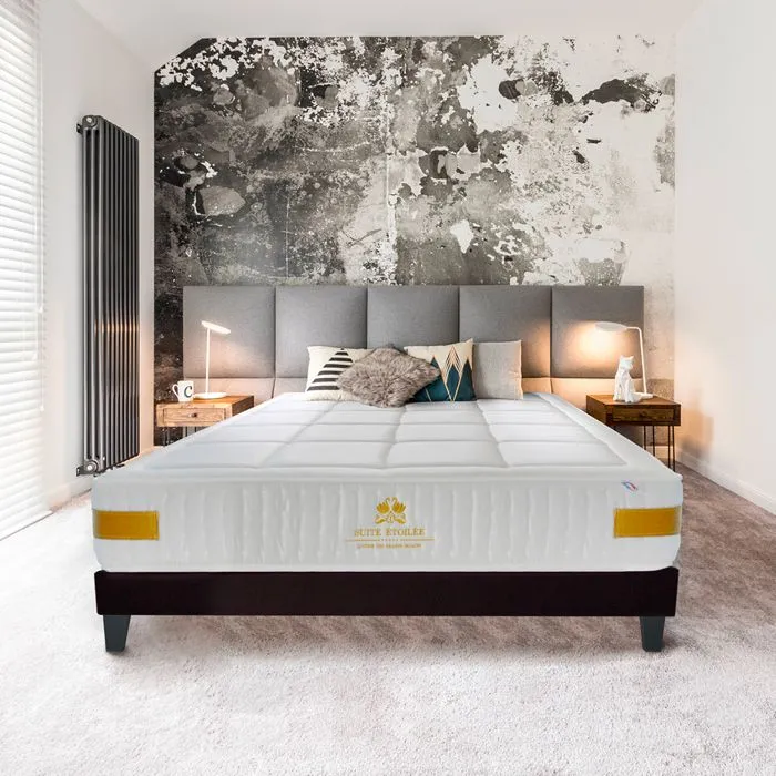 Matelas SUITE IMPERIALE 90x200 cm | Mousse avec mémoire de forme | Blanc-1