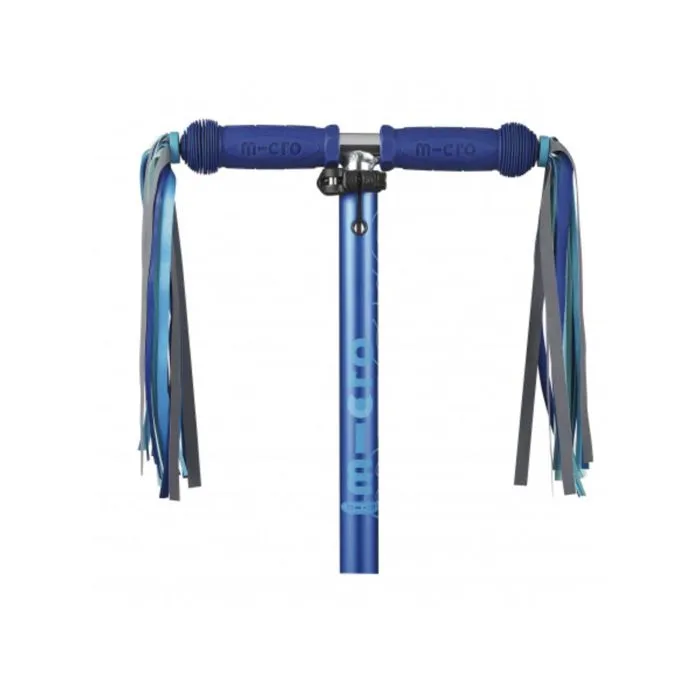 Accessoire trottinette - Micro - Rubans réfléchissants - Bleu - Pour enfants - Mixte-1