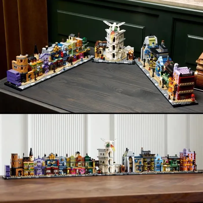 LEGO Harry Potter 76444 Les boutiques magiques du Chemin de Traverse - Set pour adultes-3
