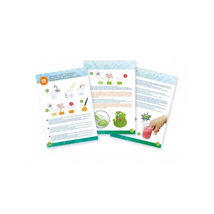 BUKI Méga kit de slime - BUKI FRANCE - Coffret slime pour créer des mélanges gluants sans danger - 15 activités-1