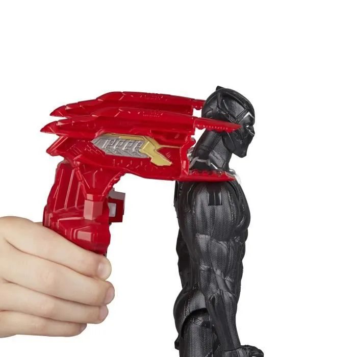 Figurine articulée Black Panther de 30 cm - MARVEL - Legacy Collection Titan Hero Series-2