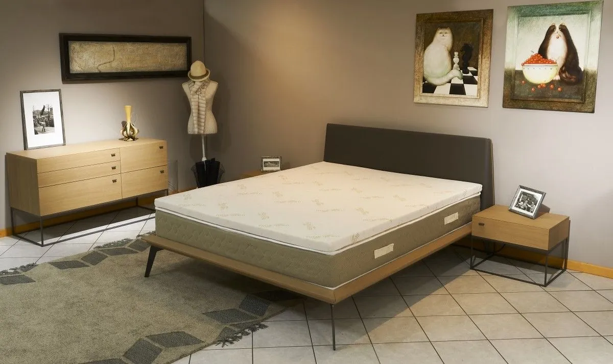 Surmatelas - Confort - Mémoire de Forme - 130x190 cm - Alèse Déhoussable - Anallergique-0
