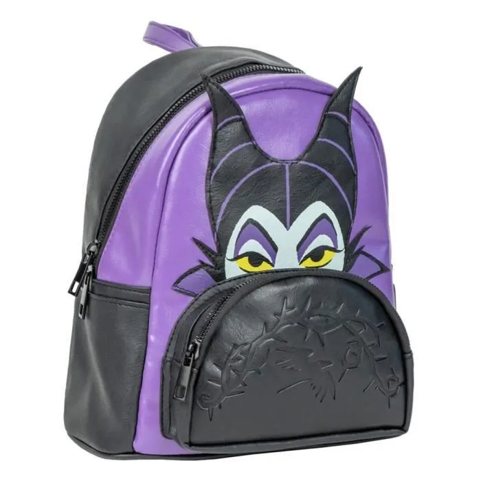 Sac à dos - CERDA - Maléfique Disney - 22 x 25 x 11 cm - Cuir PU - Pour enfants-0