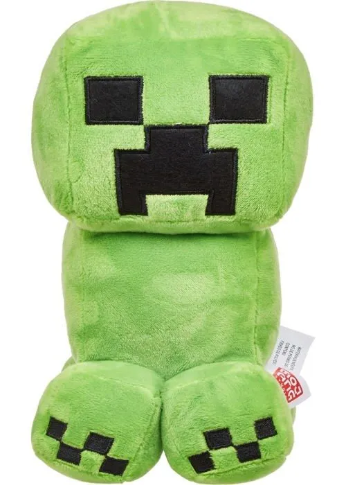 Peluche - Minecraft - HBN40 - Personnage Creeper - 20 cm - Vert - Mixte-1