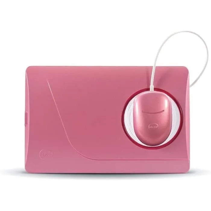 Ordinateur pour enfant VTECH Genio - Clavier AZERTY, souris, écran 5’’, mémoire 8GB - Rose-3