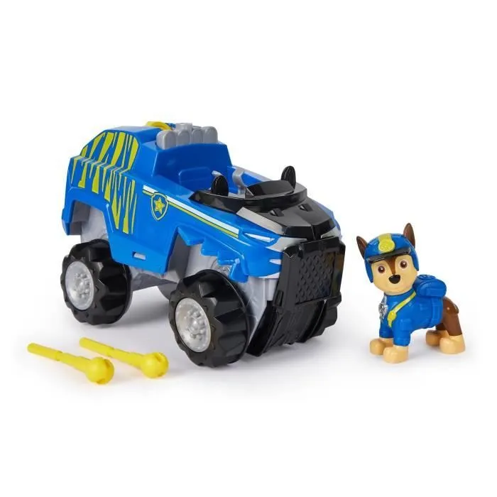 VEHICULE + FIGURINE CHASE JUNGLE PUPS La Pat' Patrouille-0