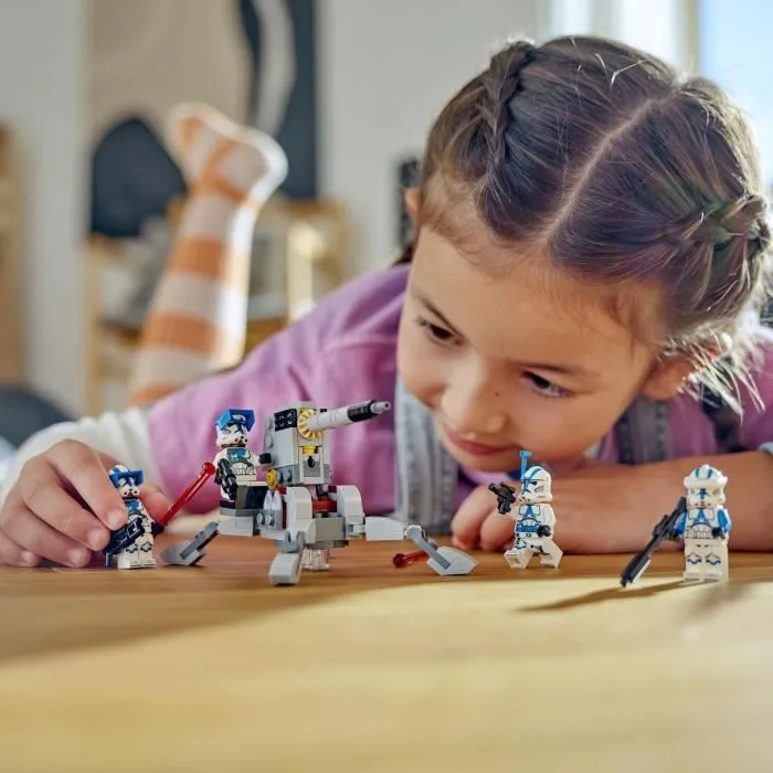LEGO® Star Wars 75345 Pack de Combat des Clone Troopers de la 501ème Légion, Jouet avec Canon-5