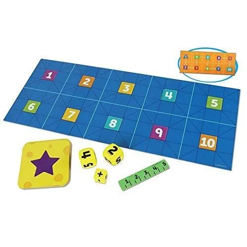 Learning Resources- Code & Go Kit de Maths Souris Robot, LER2861 LER2861-0