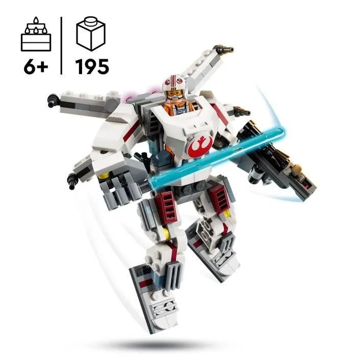 LEGO® Star Wars 75390 Le robot X-Wing de Luke Skywalker Jouet de construction pour enfants-1