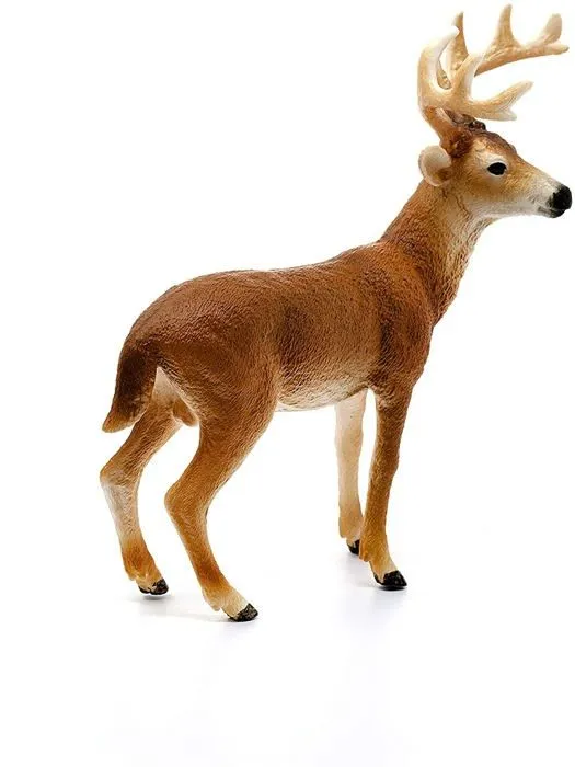 Figurine Cerf de Virginie - SCHLEICH Wild Life 14818 - Bois de 60mm - Pour Enfant Garçon et Fille-2