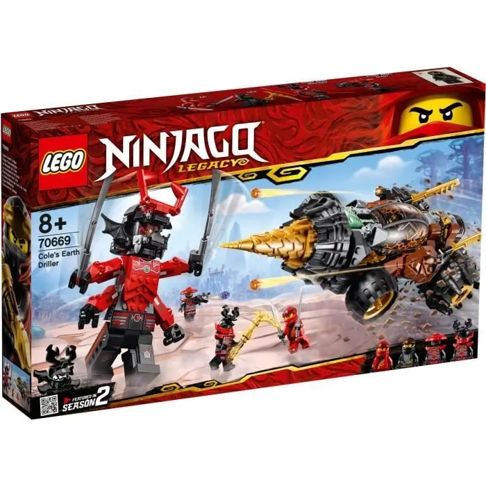 LEGO® NINJAGO® 70669 La Foreuse de Cole-0