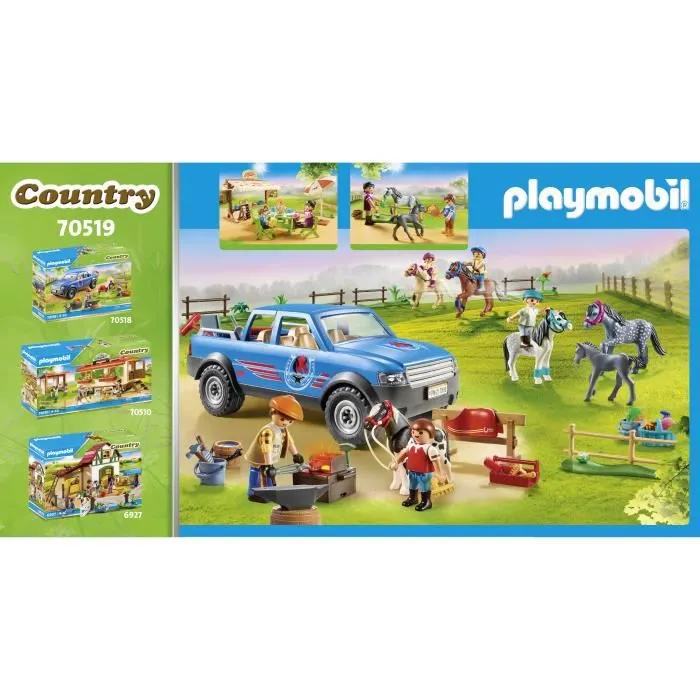 PLAYMOBIL - 70519 - Café du poney club - 77 pièces - Pour enfants à partir de 4 ans-2