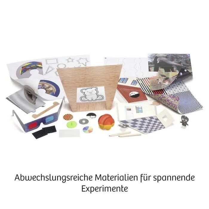 Coffret d'expérience Kosmos 654252 Fun Science Brain Tricks - Pour enfants à partir de 8 ans-1