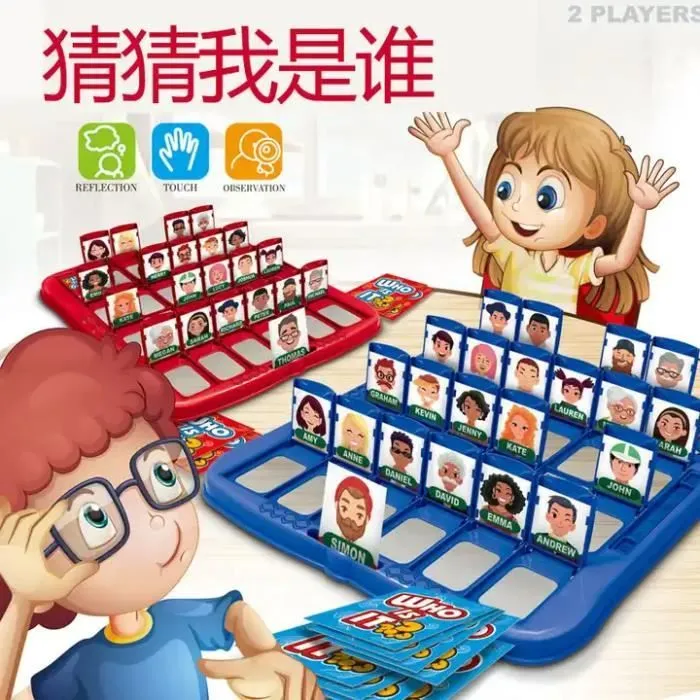 Qui est-ce - Jeu de société en famille - Who is it-3