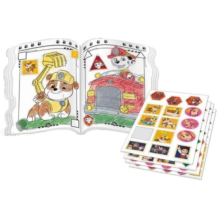 Crayola - Mini Kids - Album coloriage & autocollants Pat Patrouille - Coloriage pour enfant et tout petit-1