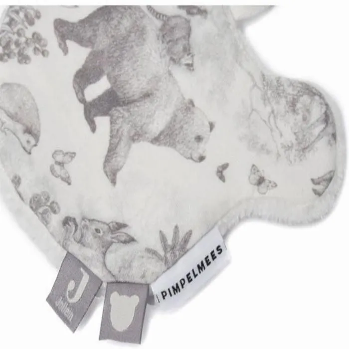 Attache Sucette en tissu Pimpelmees - Animaux Forêt - Porte tétine bébé-2