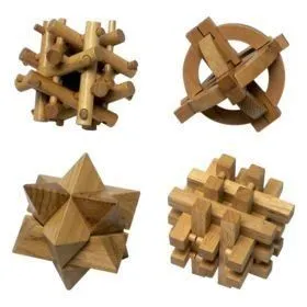 Casse Tête - Bois - Modèle Aléatoire - 1 Pièce - Pour Enfants à Partir de 8 Ans - Mixte-0