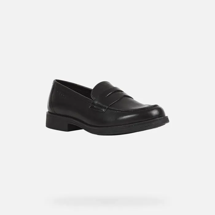 Derbies Geox JR AGATA pour fille - Noir - Confortable et intemporel-2