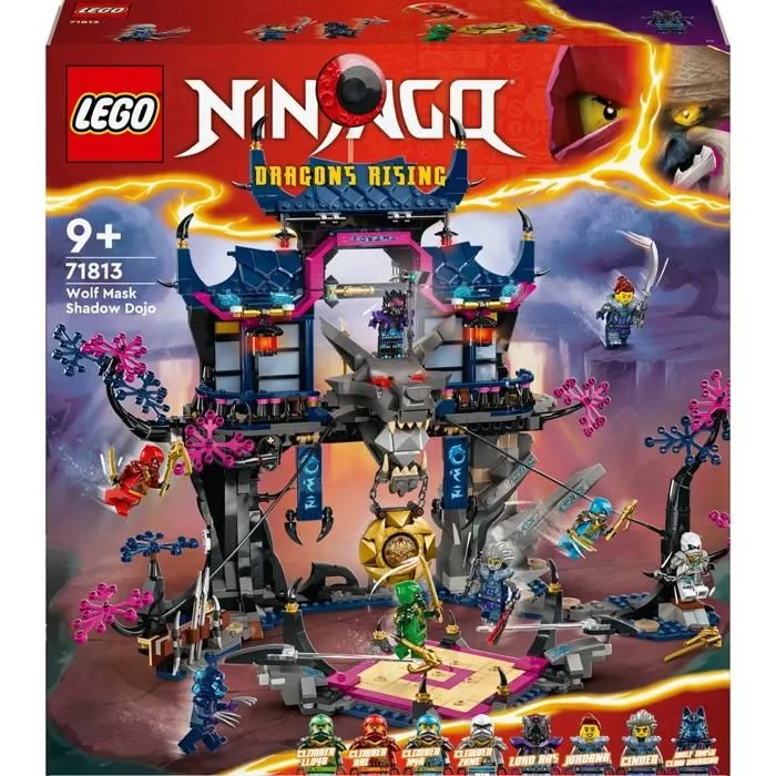 Jouet de construction - LEGO - Ninjago 71813 - Dojo de l’Ombre - 1190 pièces - 6 ans et plus-0