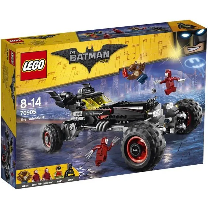 LEGO® 70905 Batman Movie - La Batmobile - LEGO City - Monster Truck - 5 figurines incluses-0