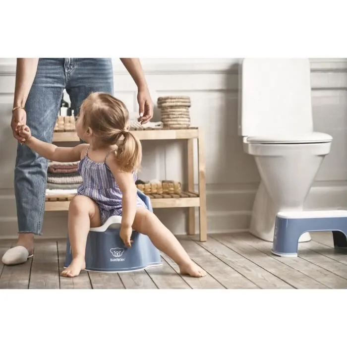 BABYBJÖRN Pot Fauteuil, Bleu profond/Blanc-2