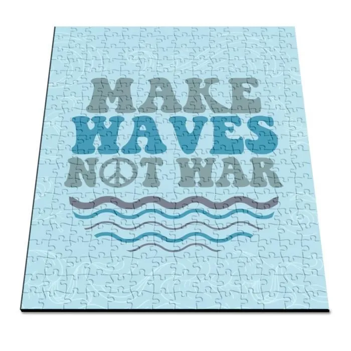 Puzzle Classique - FABULOUS - Make Waves Not War - 280 Pièces - Intérieur - Adulte-2