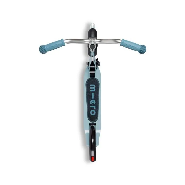 Trottinette enfant grandes roues - Micro - Cruiser LED - Bleu Glacier - Guidon ajustable - Roues 200 mm-4