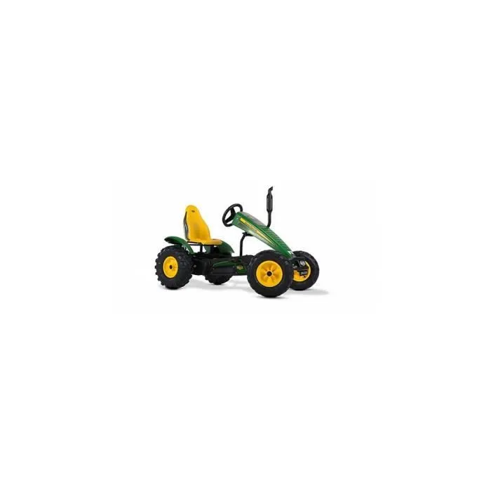 Kart électrique BERG John Deere - Siège et volant réglables - Rétropédalage exceptionnel - Poids max 100 kg-0