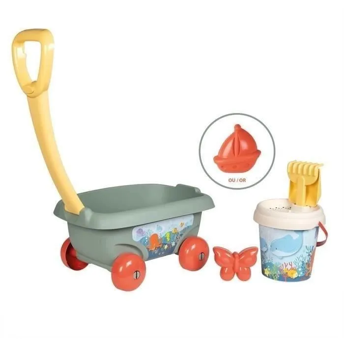 SMOBY - SMOBY Life - Chariot de Plage Garni-0