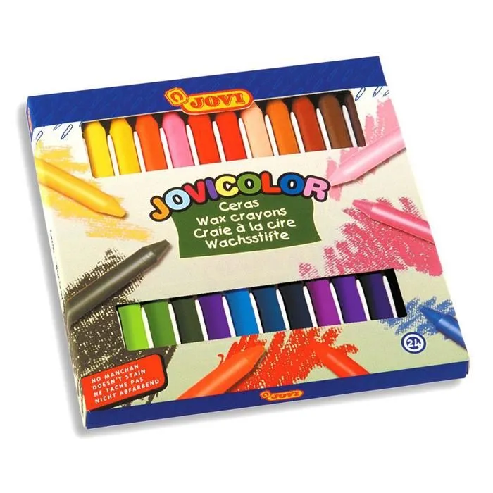 LES CRAIES À LA CIRE JOVI WAX CRAYONS JUMBO-0