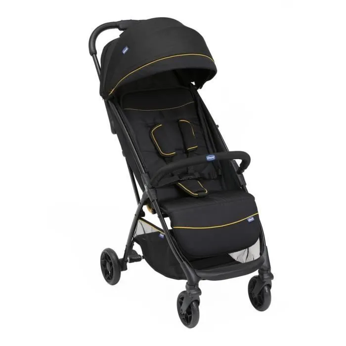 CHICCO Poussette Glee Unven - 4 roues - Noir-3