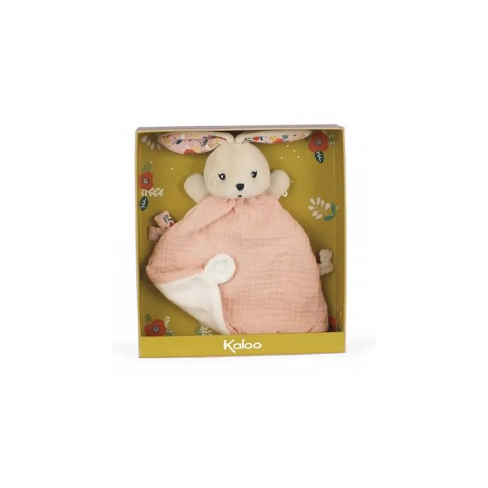 K'Doux Doudou Lapin Coquelicot-1