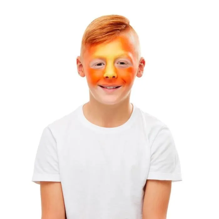 Kit maquillage et accessoires renard enfant - Smiffys - Orange - Intérieur - A partir de 3 ans-1