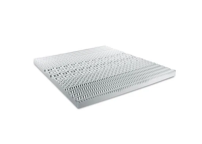 Surmatelas 140x190 Mousse à mémoire de form 5 zones de confort 140 x 190 cm-1