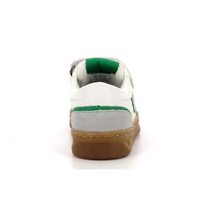 Baskets basses - KICKERS - Kouic - Vert/blanc - Synthetique - Confort optimal-2
