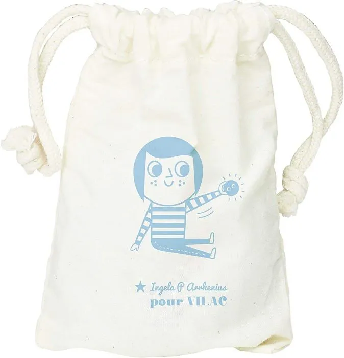 Hochet Maracas Chat - Vilac - Rouge - Mixte - Enfant-0
