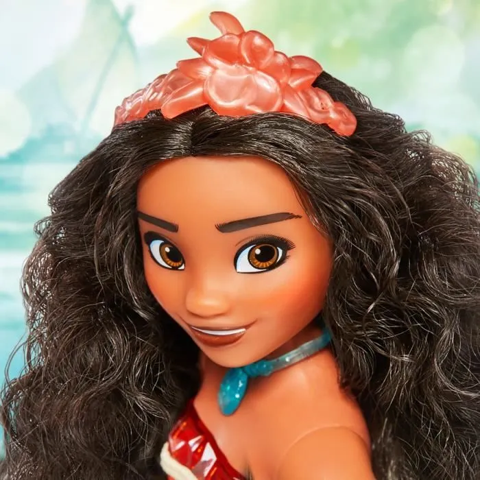 DISNEY PRINCESSES - Poussière d'étoiles - Poupée Vaiana avec vêtements et accessoires - pour enfants - à partir de 3 ans-1
