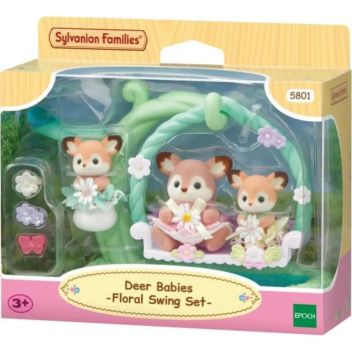 Les bébés Biche et balancelle - SYLVANIAN FAMILIES - 5801-0
