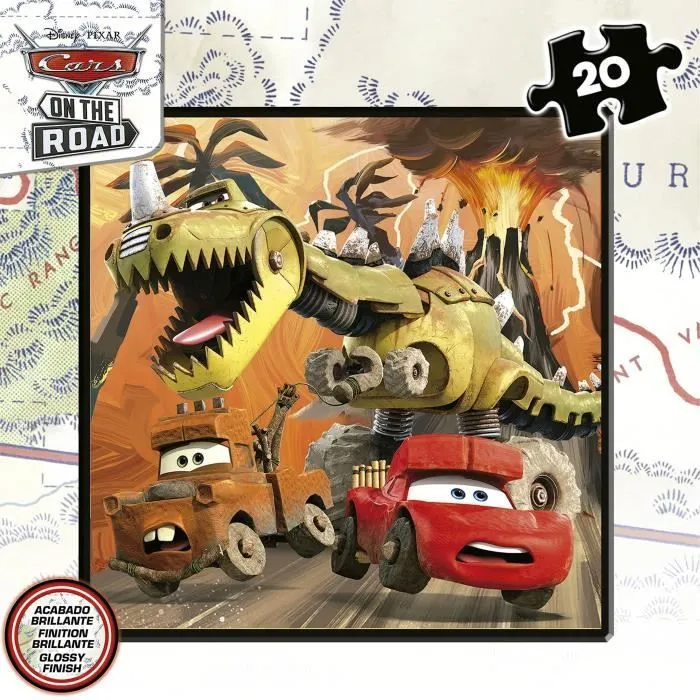 Puzzle progressif CARS - Malette de 4 puzzles - Educa® - 12-16-20-25 pièces-3