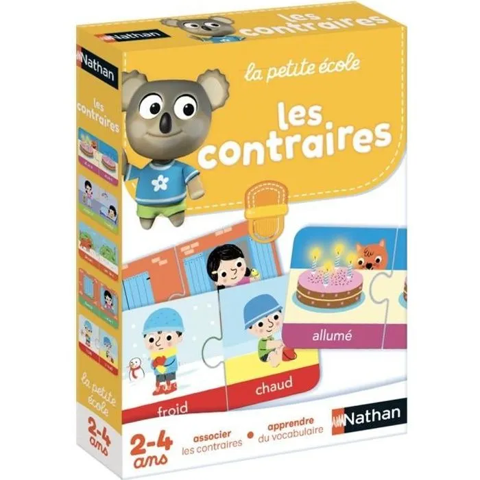 NATHAN La Petite Ecole - Les Contraires-0