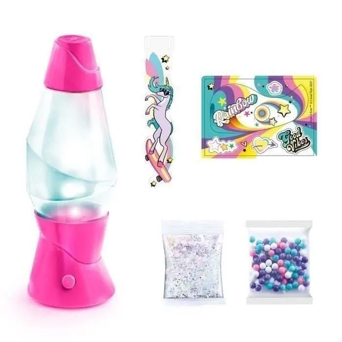 Mini Lava Lampe DIY - CANAL TOYS - STYLE 4 EVER - OFG 234 - Rose - Multicolore - Enfant-1