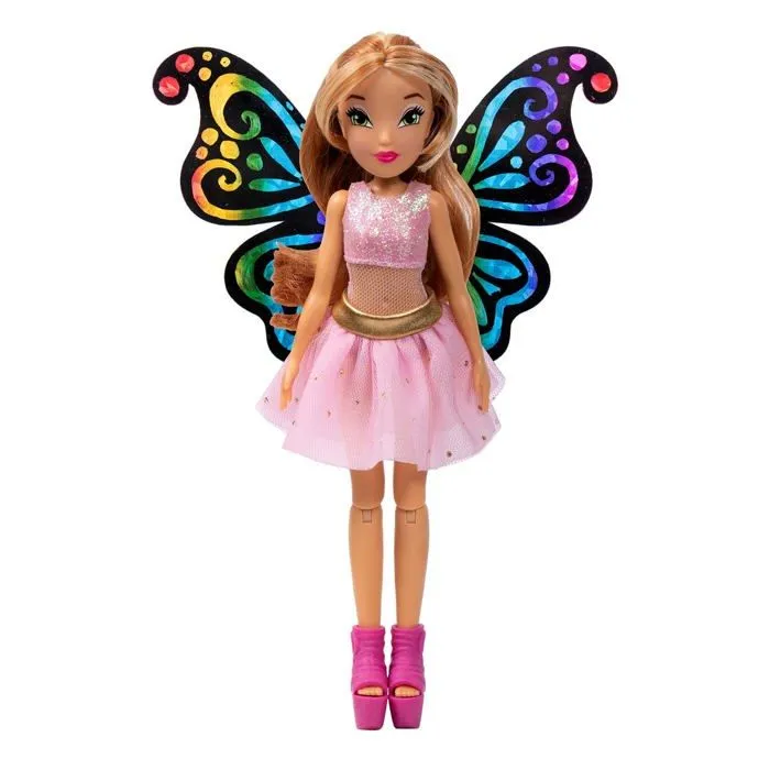 Poupee Winx - IW01252102 - Rocco Giocattoli Bling The Wings 2022 Flora-1