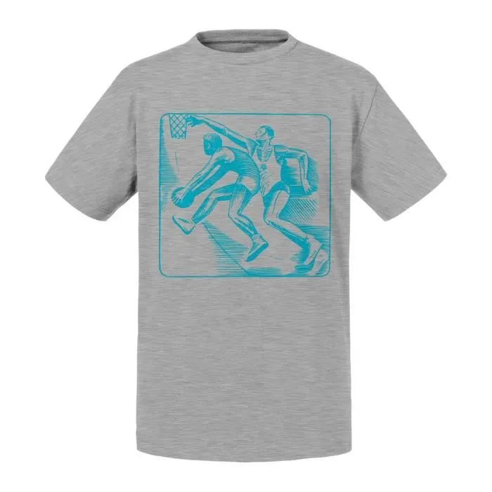 T-shirt Enfant - FABULOUS - Bleu - Manches courtes - Illustration Vintage Russie-0