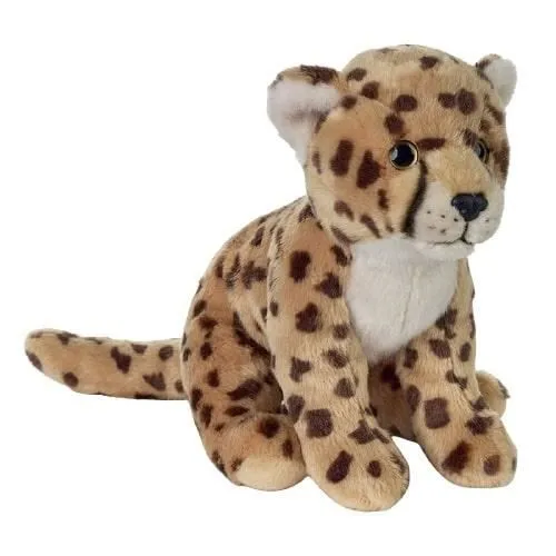 Peluche - National Geographic - Guépard câlin - 24 cm - Marron - Pour enfants à partir de 4 ans-0