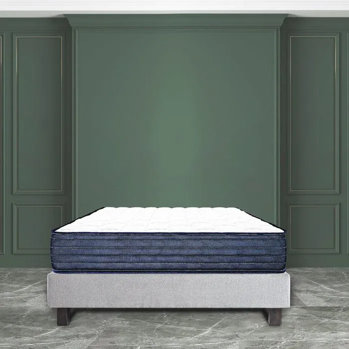 Matelas 140x190 cm, BestConfort, 20cm, mousse mémoire de forme, indépendance du couchage, face été/hiver-5