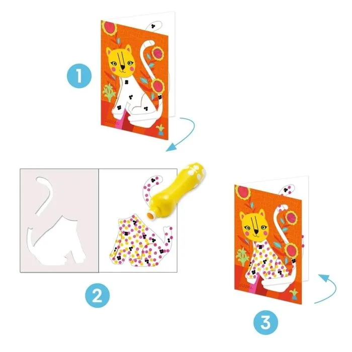 Coloriage - Djeco - Des points c'est tout ! - Multicolore - Enfant - Mixte-3