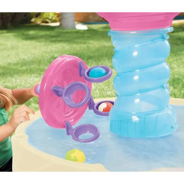 Little Tikes - Table de Jeux d'Eau Rose - Tornades Folles-2