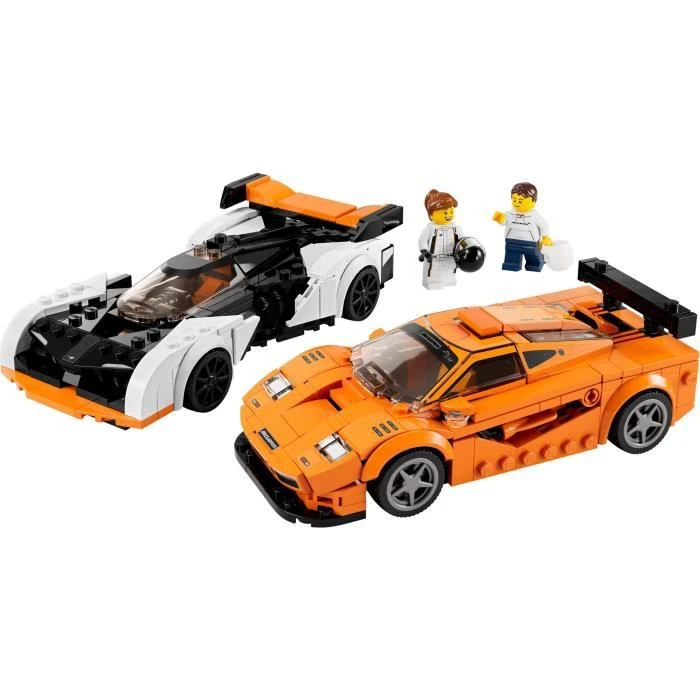 LEGO® Speed Champions 76918 McLaren Solus GT et McLaren F1 LM, Jouet de Voiture, Kit de Maquette-1